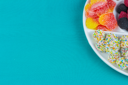 colorful candyの写真素材