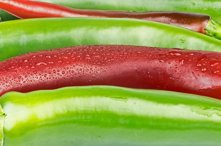 Fresh vegetables Colorful peppersの写真素材