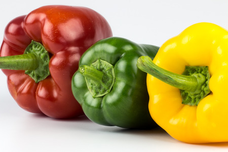 Fresh vegetables Colorful peppersの写真素材