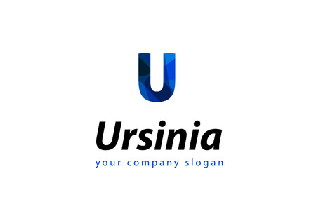 letter U Template for your companyのイラスト素材
