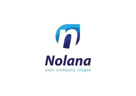 letter N Template for your companyのイラスト素材