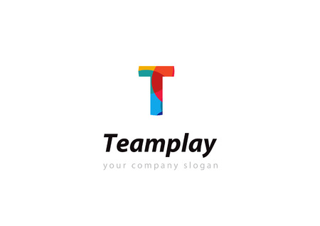 letter T Template for your companyのイラスト素材