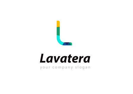 letter L Template for your companyのイラスト素材