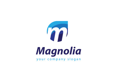 letter M Template for your companyのイラスト素材