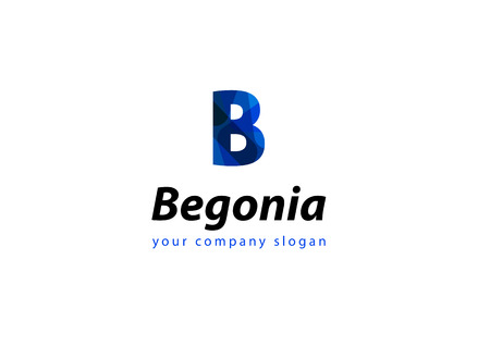 letter B Template for your companyのイラスト素材