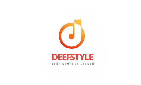 letter D Template for your companyのイラスト素材