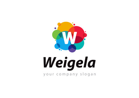 letter W Template for your companyのイラスト素材