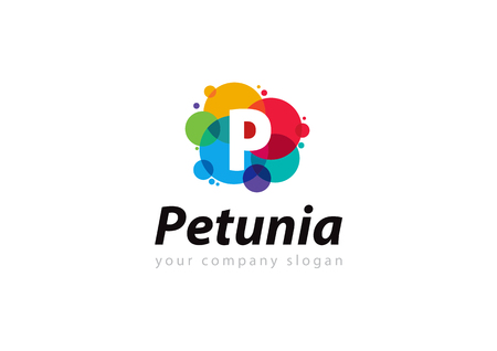 letter P Template for your companyのイラスト素材