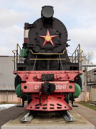 Old Steam Locomotiveの写真素材