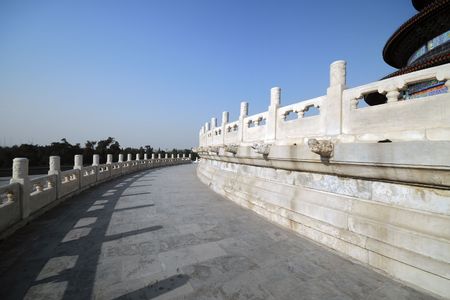Sculpture of Temple of Heaven (TIAN TAN) - Wonder of Chinese Architectureの写真素材