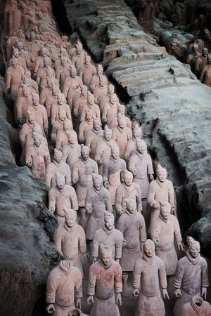 Terracotta Warriors of China (as famous as Mummy of Egypt)のeditorial素材