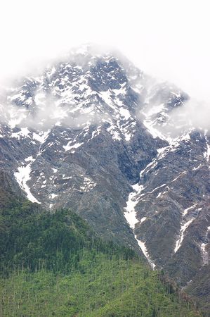 Snow Mountainの写真素材