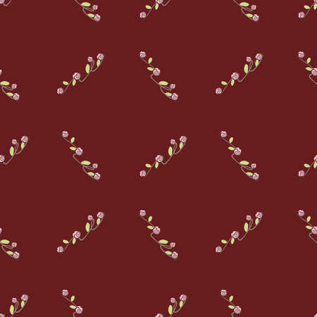 seamless pattern floral cute vector backgroundのイラスト素材