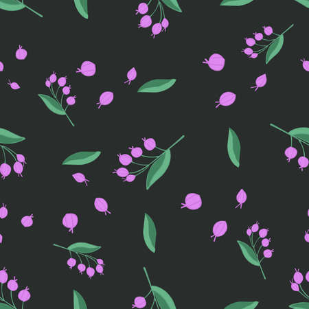 Small Floral Seamless Pattern with Cute Flowers . Feminine Texture in Rustic, Calico. Vector Spring...