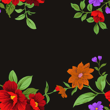 Small Floral Seamless Pattern with Cute Flowers . Feminine Texture in Rustic, Calico. Vector Spring and summerのイラスト素材