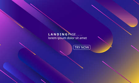 background Colorful geometric. simple shape with autumn color composition. Eps10 vector. Suitable...