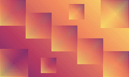 background Colorful geometric. simple shape with autumn color composition. Eps10 vector. Suitable For Wallpaper  Banner  Card  Book Illustration  Web Landing Page  and Other Related Creativeのイラスト素材