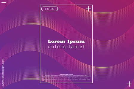Abstract line background geometric illustration  Suitable For Wallpaperのイラスト素材