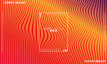 Minimal geometric background. gradient shapes composition. Applicable for gift card,  Poster on wall poster template,  landing page, ui, ux ,coverbook,  baner, social media postedのイラスト素材