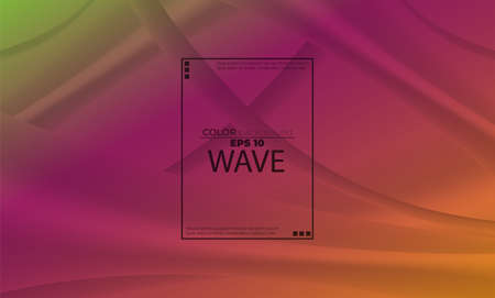 White liquid background abstract with soft waves fluid. cool gradient shapes composition, for gift card,  Poster on wall poster template,  landing page, ui, ux ,coverbook,  baner, social media posted.のイラスト素材