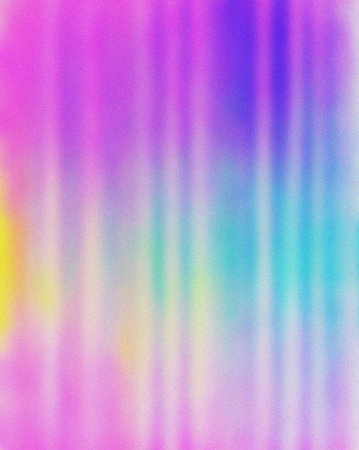 Abstract background. Blurred pattern. Holographic foil. Pastel neon rainbow.