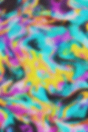 abstract background: multicolored spots of light on the fabricの写真素材