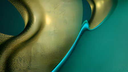 3d illustration of abstract fractal composition,digital art works.の素材