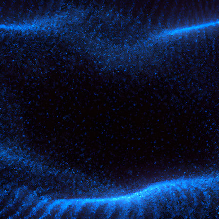abstract blue background with some smooth lines in it (see more in my portfolio)の素材