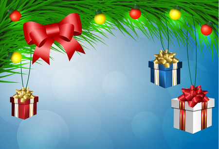 Christmas vector backgroundのイラスト素材