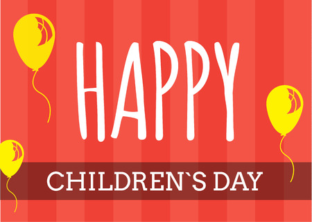 International children`s day vector backgroundのイラスト素材