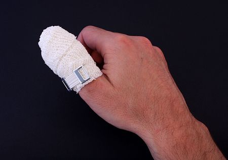 Sticking out like a sore thumbの写真素材