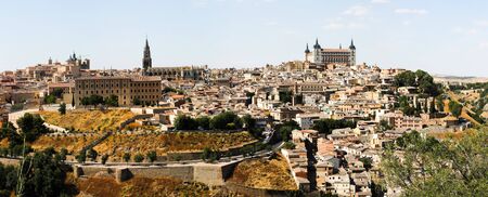 Panorama of Toledo, Spainの写真素材