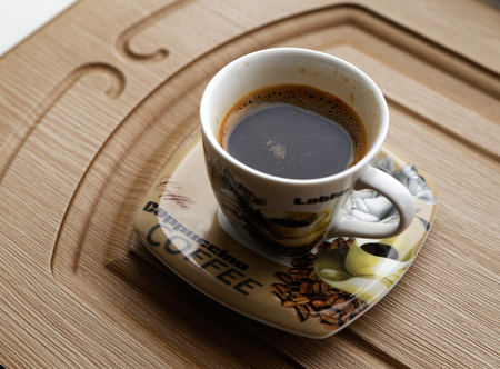 A cup of coffeeの写真素材