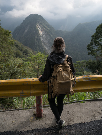 trip to Taroko National Parkの写真素材