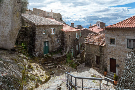 View on the Monsanto village Portugalの写真素材