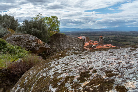 View on the Monsanto village Portugalの写真素材