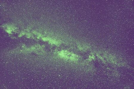 Background with a starry sky in an unusual colors.の写真素材