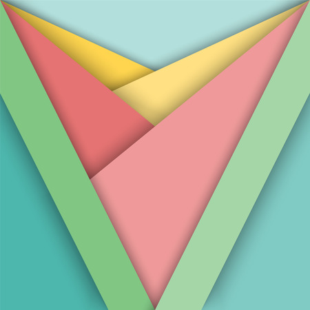 Abstract modern background. Material design template. Vector illustration.のイラスト素材