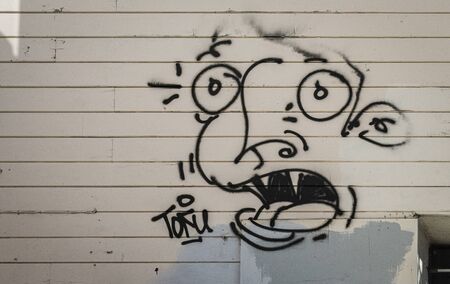 Graffiti Art found on the street of San Francisco