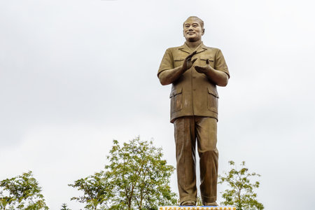 Monument to President Souphanouvong, Luang Prabang, Laos