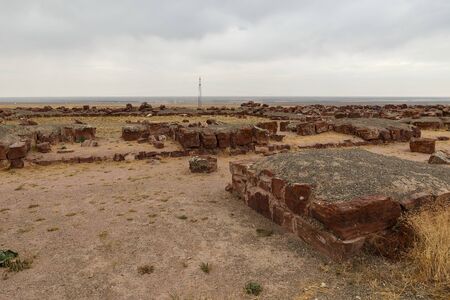 The architectural and archaeological complex Akyrtas. Kazakhstan.の写真素材