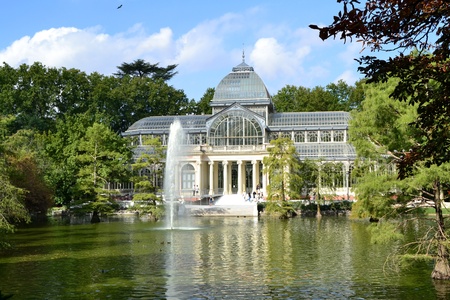 Crystal Palace in El Retiro Park, Madrid