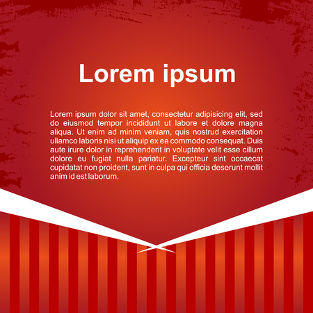 Vector background for your design in red.のイラスト素材