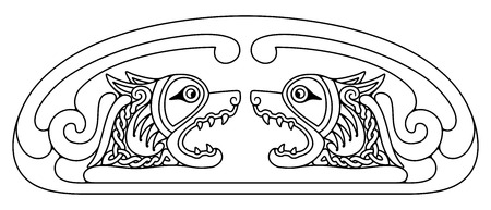 Celtic national drawing.のイラスト素材