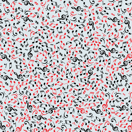 Background with notes.のイラスト素材