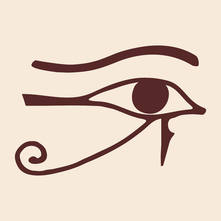 Egyptian old drawing.のイラスト素材