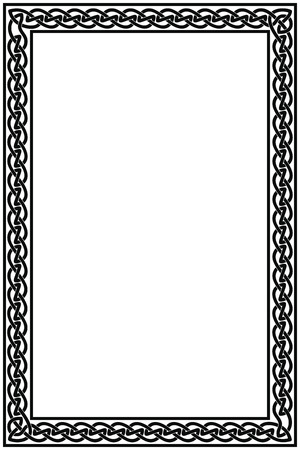 Celtic national background. Vector illustration.のイラスト素材