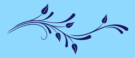 Vector floral ornament.のイラスト素材