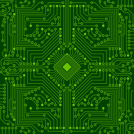 An electronic board.のイラスト素材