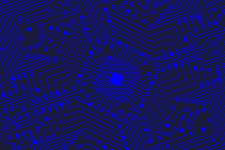 An electronic board illustration.